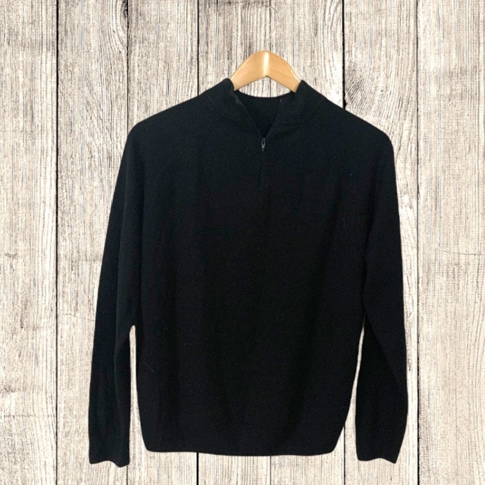 Crystal Kobe Black Sweater- Size Large